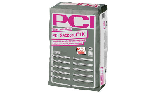 Afdichtingslaag PCI Seccoral 1K vernieuwd