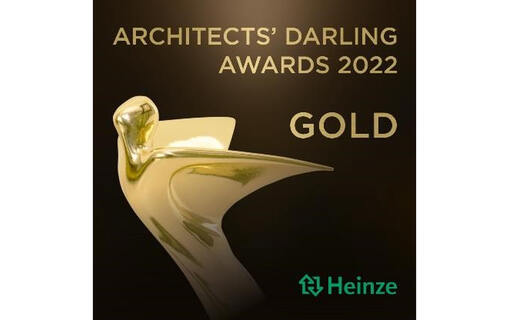 PCI wint opnieuw goud bij de Heinze Architects‘ Darling Awards 2022