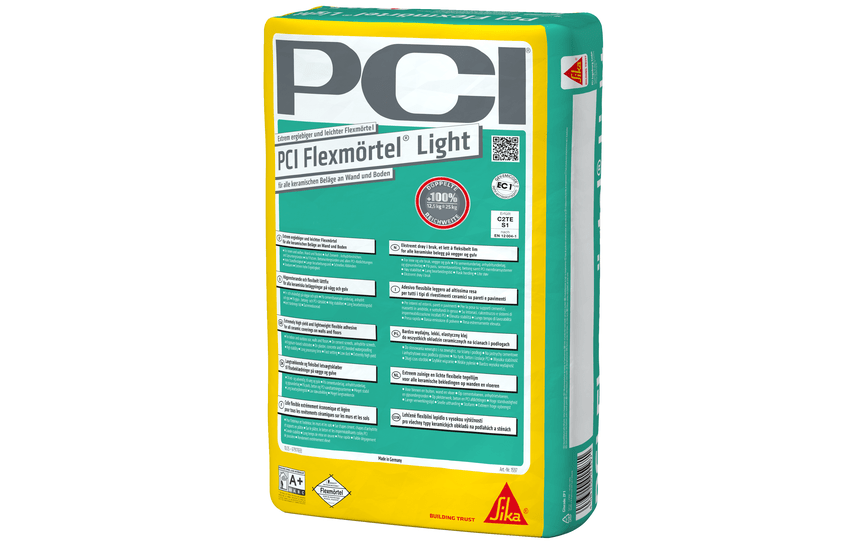 Nieuw: PCI Flexmörtel Light, werk nu nog lichter!