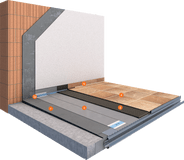 Terras met afdichtingslaag