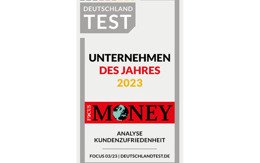 Distinction de Focus Money pour PCI en tant que « Unternehmen des Jahres 2023 » (entreprise de l’année)