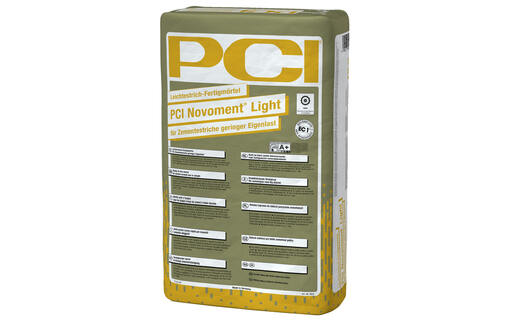 PCI Novoment® Light: een nieuwe dimensie kant-en-klare lichtgewicht dekvloermortel