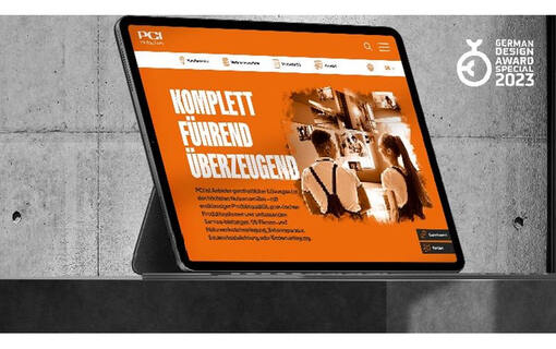 PCI-website wint German Design Award 2023