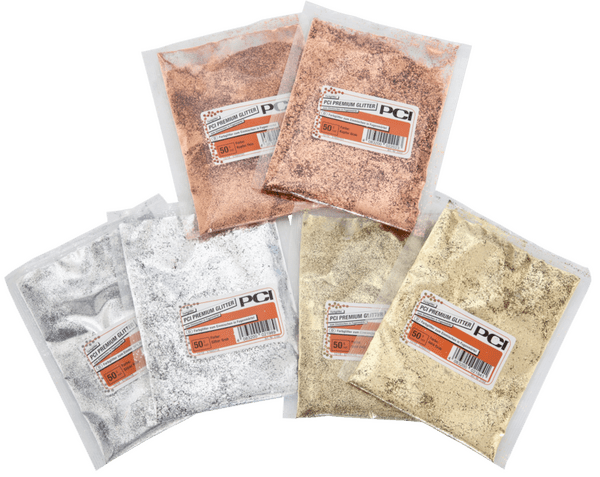 PCI Premium Glitter (chips goud/zilver/koper)