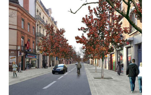 Rénovation urbaine du centre-ville de Toulouse